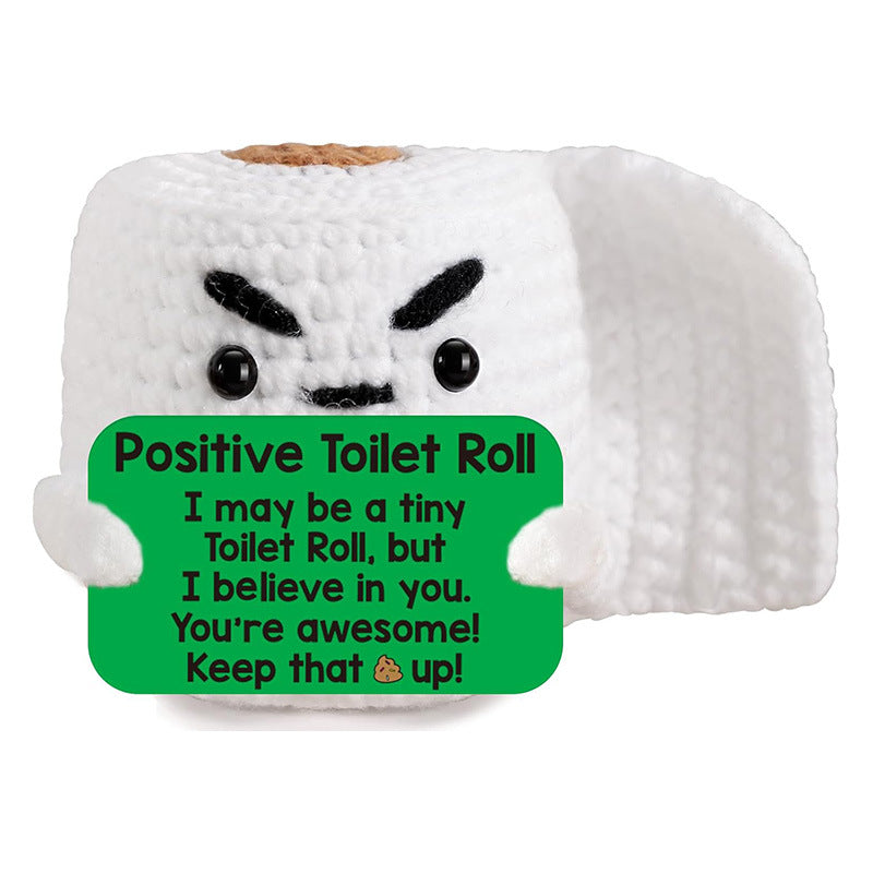 Emotional Support Handwoven Crochet Knitted Toys Flower Keychain Graduation Gift Christmas Day Gift