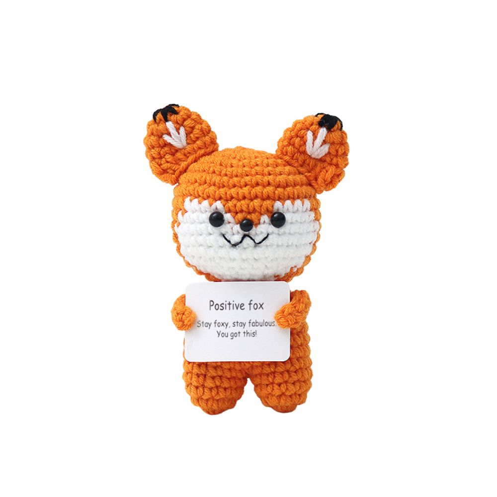 Emotional Support Handwoven Crochet Knitted Toys Flower Keychain Graduation Gift Christmas Day Gift